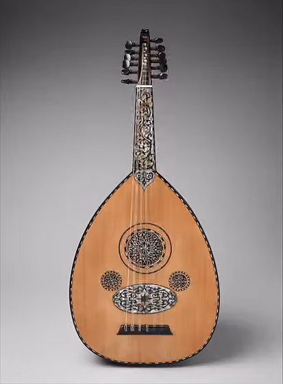 Qaraami — Turkish; Ūd; Chordophone-Lute-plucked-unfretted