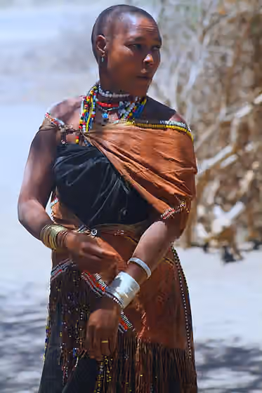 Datooga people — This is an image of Cultural Fashion or Adornment from