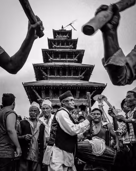 Music of Nepal — This is a photo of a monument in Nepal identified by the ID