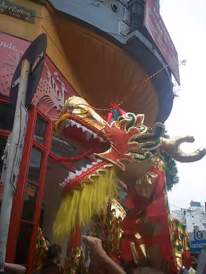 Tionghoa Argentina — Chinese New Year 4707, in Buenos Aires' Chinatown.