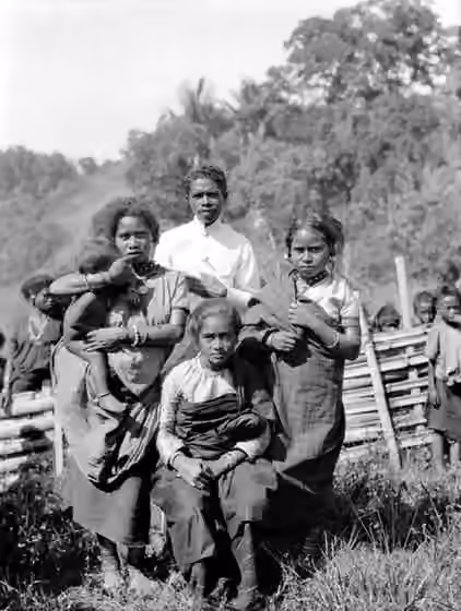 orang Manggarai — Negatief.
