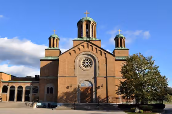 Serbian Canadians — The Saint Nicholas Serbian Orthodox Cathedral in Hamilton, Ontario, Canada.
