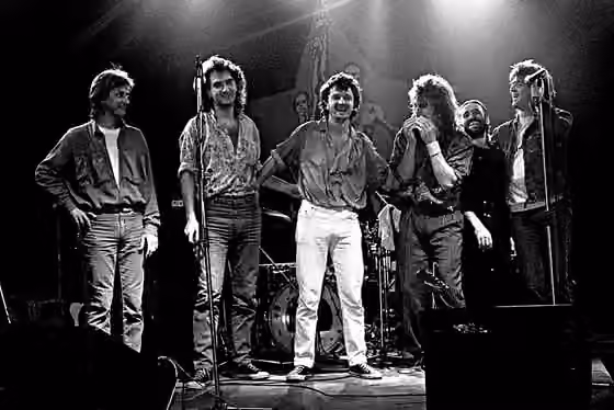 New Partisans — Photo taken at a concert in Sombor, Republic of Serbia, 1986.