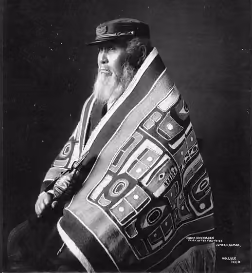 Tlingit — Chief Anotklosk, Chief of the Taku Tribe.