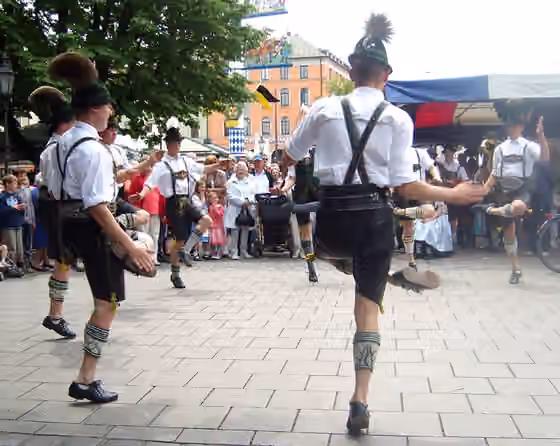 Schuhplattler — Schuhplattler is a traditional Austro-Bavarian folk dance evolved from the Ländler.