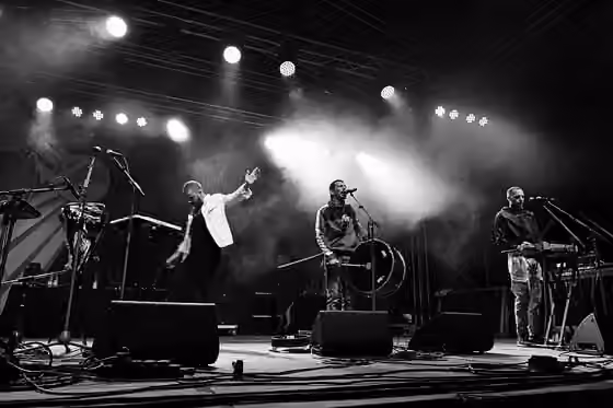 Shamstep — Shamstep band 47Soul from Palestine at Rudolstadt-Festival 2022.