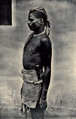Koraga people — A Koraga tribesman of southern India, ca.
