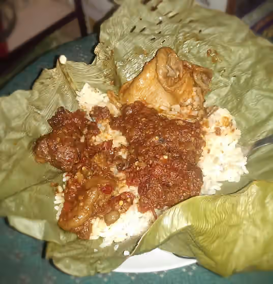 Ofada rice — This is an image of food from