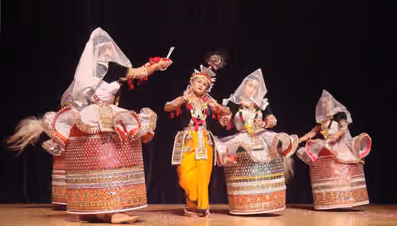 Raas Dance — Rasa Lila in Manipuri dance style.