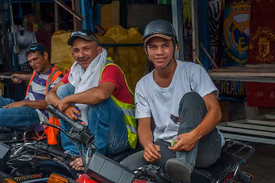 Moreno Venezuelans — Photograph of taxi service .