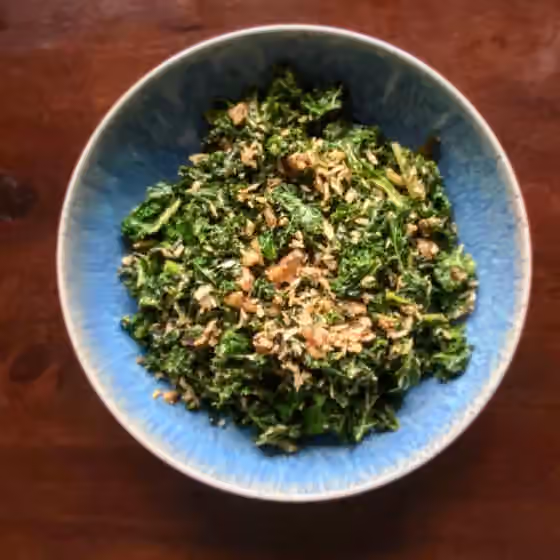 Mallung — Mallung is lightly sautéed greens, cooked with coconut, spicies and chilli
