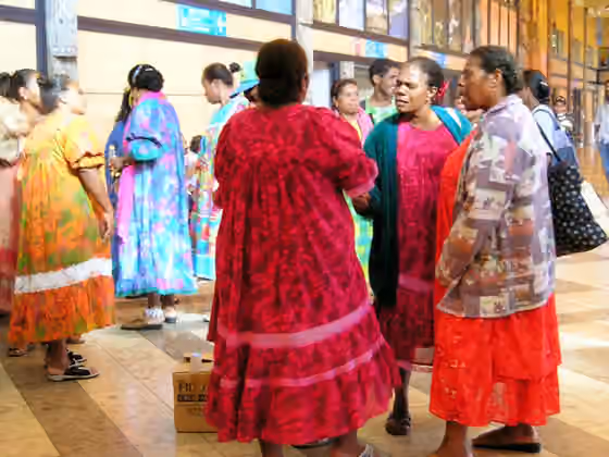 Kanak — A group of Kanak Women from New Caledonia (France).